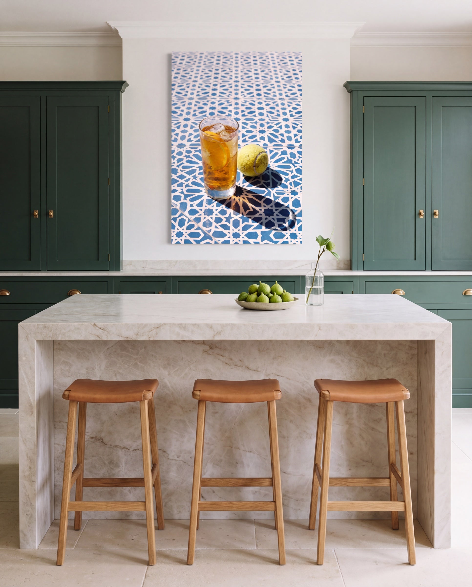 Vermut, hung as a canvas